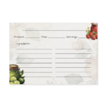 Placa de Receita Básica Marmalade