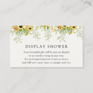 Cartão De Informações Placa de receptáculo do Chá de giros