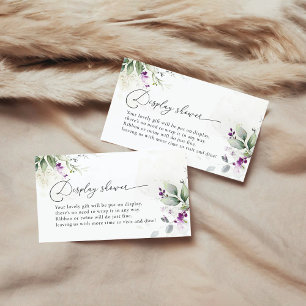 Cartão De Informações Placa de receptáculo do Chá para exibição verde ro