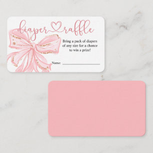 Cartão De Informações Placa Raffel Fralda Chá de fraldas Arco Rosa-Blush