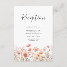 Placa receptáculo de Recepção de casamento Floral