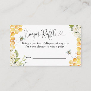 Cartão De Informações Placa receptáculo mamãe a Chá de fraldas