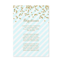 Placas de Direção de Casamento com Douradas Azuis