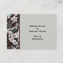 Cartão De Informações Placas detalhadas de recepção de casamento.