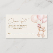 Podemos esperar chá de fraldas rifa de fralda