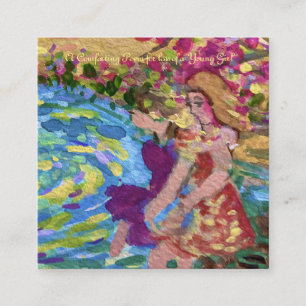 Cartão De Informações Poema de conforto por perda de filha, irmã, amiga