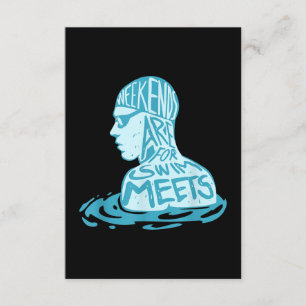 Cartão De Informações Presente De Nadação Para Presente De Verão De N