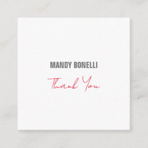 Cartão De Informações Profissionais elegantes e moderados minimalistas o