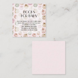 Cartão De Informações Pumpkins Girl Baby Book