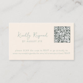 Cartão De Informações QR code summer coastal beach website RSVP