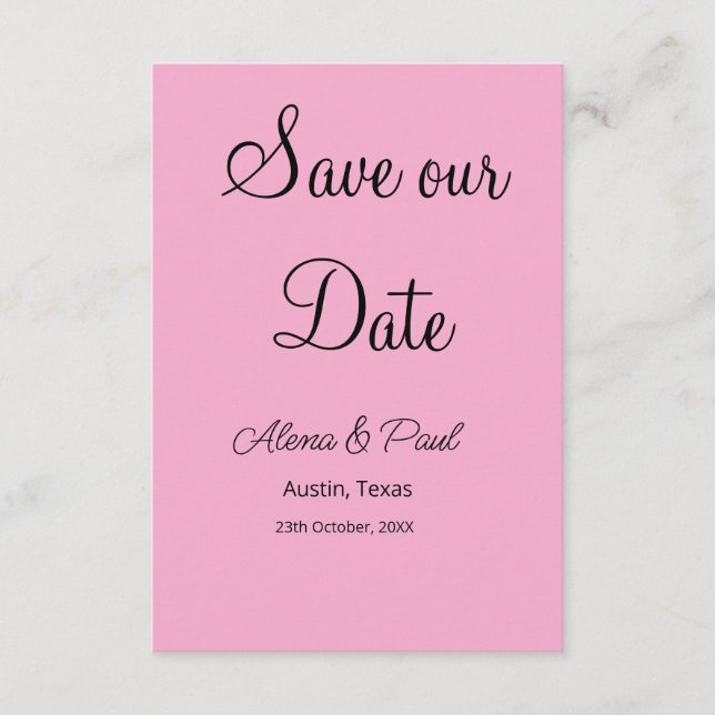 Cartão De Informações QR Salve Nossa Data adicionar nome da data preto b (Frente)