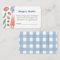 Raffle Chá Baby Boy crescido localmente