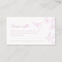 Raffle Rosa Chinoiserie Fralda Suave