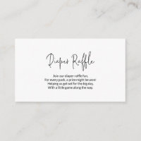 Raffle simples de Fralda simples