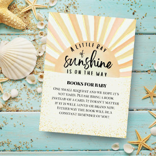 Cartão De Informações Ray Da Sunshine Retro Summer Beach Livros Para Beb