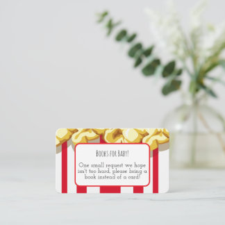 Cartão De Informações Ready To POP! Baby Shower Book Request