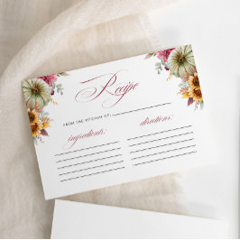 Cartão De Informações Receita de Chá de panela de queda no amor