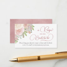 Receita Floral de Rosa Dusty para a Noiva