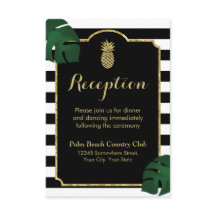 Recepção de Casamento Abacaxi Dourado Havaiano Mod