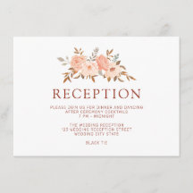 Recepção de Casamento de Floral em Aquarela de Out