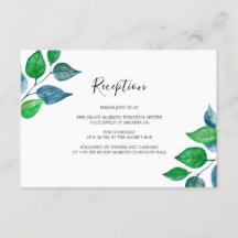Recepção de casamento de Folhagem de Molercola Ver
