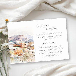 Cartão De Informações Recepção de Casamento em Colorado Springs, Colorad