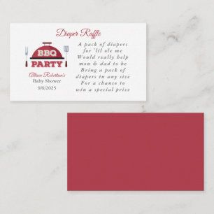 Cartão De Informações Receptáculo de Fralda de Chá de fraldas exterior C