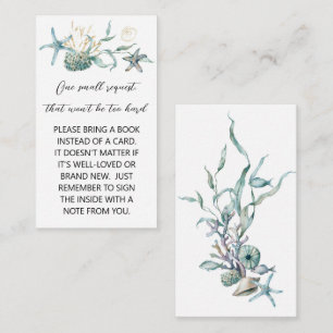 Cartão De Informações Receptáculo de solicitação de Chá de fraldas de ág