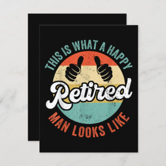 Cartão De Informações Reforma Engraçada do Homem