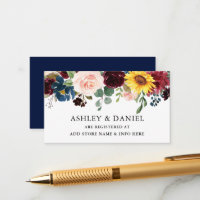 Registro de Azul Floral Misturado por Aquarela Ele