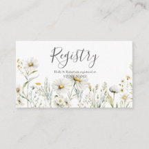 Registro de Casamento de Flores Brancas