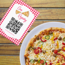 Cartão De Informações Registro de Chá de Noiva That's Amore