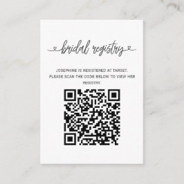 Cartão De Informações Registro de chá de panela de Rosas Rosa com código