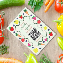 Cartão De Informações Registro de Chás de fraldas de Mercado do Agricult