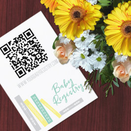 Cartão De Informações Registro de Chuvade Bebê de Livros