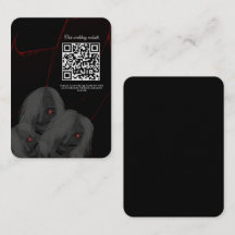 Relâmpago Vermelho Fantasma Gótico Preto Escuro So