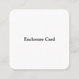 Cartão De Informações Remove This Text & Add Your Own Design Matte 