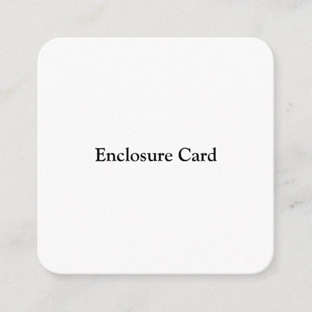 Cartão De Informações Remove This Text & Add Your Own Design Matte  (Frente)