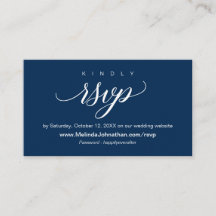 Resposta online do site RSVP, casamento