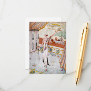 Cartão De Informações Retrato da minha irmã, Carrie W. Stettheimer