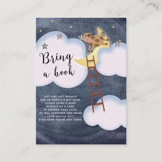 Cartão De Informações Rhyme, Enfermeiro De Storybook, Traga Uma Solicita (Frente)