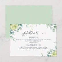 Rosas Eucalyptus | Detalhes do Elegante Boho Green