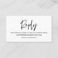RSVP Online, Site de Casamento, Senha, Lembrete
