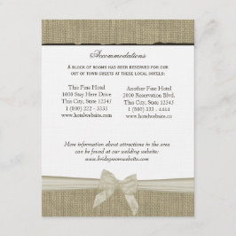 Cartão De Informações Ruptura russa e ficha de informações de direção do