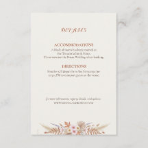 Rust Floral & Grama Pampas Boho