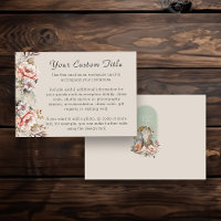 Rustic Boho Floral Western Boots Personalizado