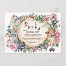 Rustic Floral Austrália Animal Livros para Bebê