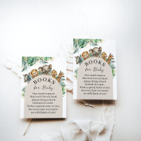 Safari Animal Jungle Chás de fraldas modernos