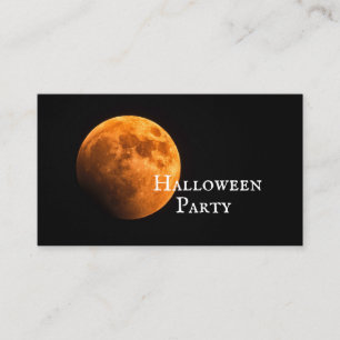 Cartão De Informações Sangue Moon, Concurso de Ingresso no Halloween