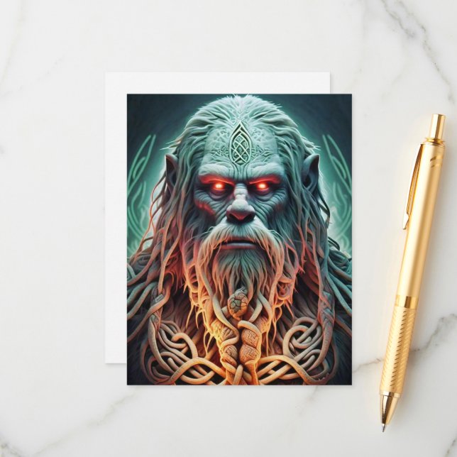 Cartão De Informações Sasquatch Celta (Frente/Verso In Situ)